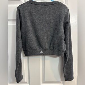 ALO Yoga Elite Cropped Sweatshirt